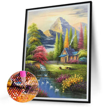 Load image into Gallery viewer, Landscape 30*40CM(Canvas) Full Round Drill Diamond Painting
