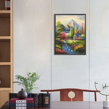 Load image into Gallery viewer, Landscape 30*40CM(Canvas) Full Round Drill Diamond Painting
