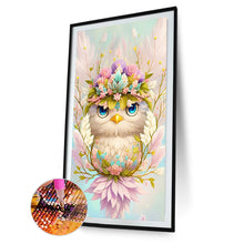 Load image into Gallery viewer, Owl 30*50CM(Canvas) Full Round Drill Diamond Painting
