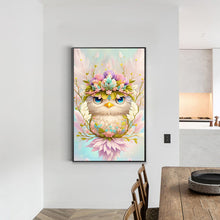 Load image into Gallery viewer, Owl 30*50CM(Canvas) Full Round Drill Diamond Painting
