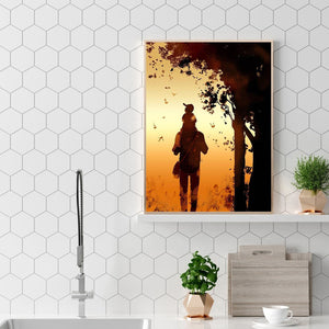 Carrying Everything 30*40CM(Canvas) Full Round Drill Diamond Painting