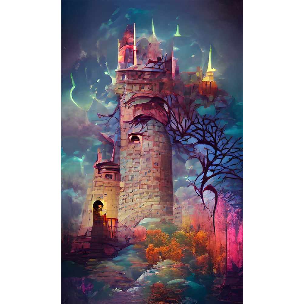 Magic Landscape 30*50CM(Canvas) Full Round Drill Diamond Painting