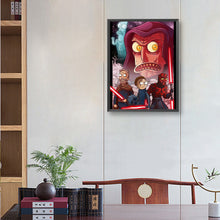 Load image into Gallery viewer, Rick And Morty 30*40CM(Canvas) Full Round Drill Diamond Painting
