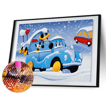 Load image into Gallery viewer, Disney Mickey And Minnie Mouse 40*30CM(Canvas) Full Round Drill Diamond Painting
