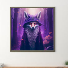 Load image into Gallery viewer, Fox Wizard 30*30CM(Canvas) Full Round Drill Diamond Painting
