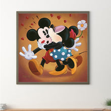 Load image into Gallery viewer, Mickey Mouse And Minnie Mouse 50*50CM(Picture) Full Square Drill Diamond Painting
