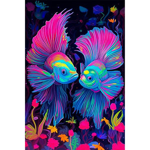 Ocean World 30*45CM(Canvas) Full Round Drill Diamond Painting