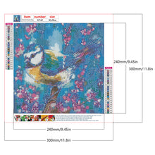 Load image into Gallery viewer, Sparrow 30*30CM(Canvas) Full Round Drill Diamond Painting
