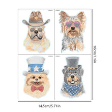 Load image into Gallery viewer, 4pcs Dog DIY Diamond Mosaic Stickers Kits Handmade for Kids Beginner Children
