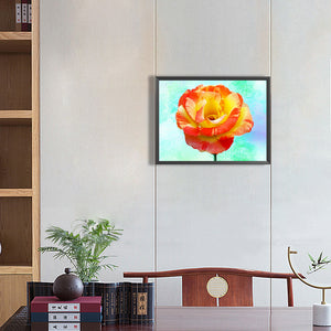 Yellow Rose 40*30CM(Canvas) Full Round Drill Diamond Painting