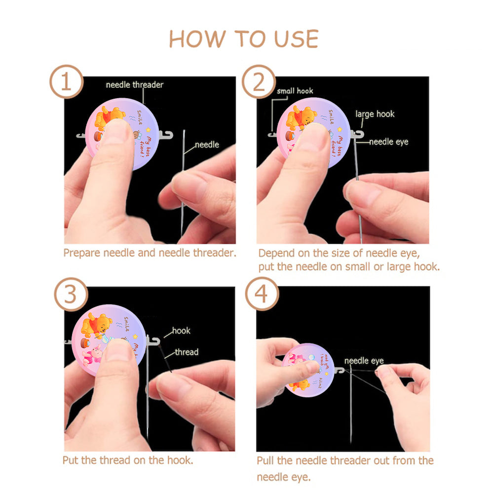 Needle Threader Home Needle Sewing Threader Tools Embroidery Tool