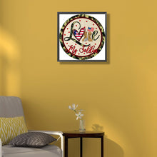 Load image into Gallery viewer, Independence Day Dollar 40*40CM(Canvas) Full Round Drill Diamond Painting
