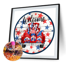 Load image into Gallery viewer, Independence Day Dollar 40*40CM(Canvas) Full Round Drill Diamond Painting
