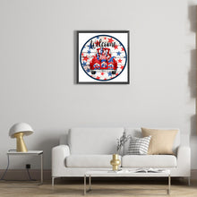 Load image into Gallery viewer, Independence Day Dollar 40*40CM(Canvas) Full Round Drill Diamond Painting
