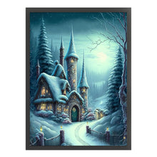 Load image into Gallery viewer, Yishu - Dream Castle - 50*65CM 11CT 3 Stamped Cross Stitch
