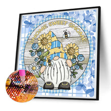 Load image into Gallery viewer, Gnome Blue 30*30CM(Canvas) Full Round Drill Diamond Painting
