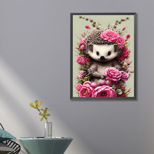 Hedgehog 40*60CM(Canvas) Full Round Drill Diamond Painting