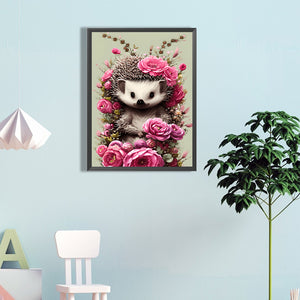 Hedgehog 40*60CM(Canvas) Full Round Drill Diamond Painting