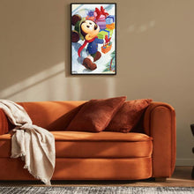 Load image into Gallery viewer, Mickey Mouse Giving Gifts 30*50CM(Canvas) Full Round Drill Diamond Painting
