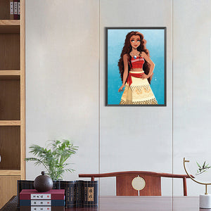 Moana 30*40CM(Canvas) Full Round Drill Diamond Painting