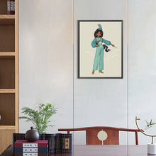 Load image into Gallery viewer, Princess Jasmine 30*40CM(Canvas) Full Round Drill Diamond Painting
