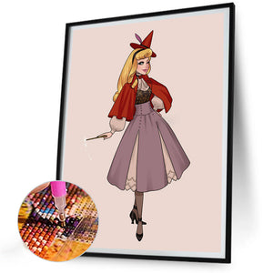 Sleeping Beauty 30*40CM(Canvas) Full Round Drill Diamond Painting