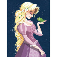 Load image into Gallery viewer, Princess Rapunzel 30*40CM(Canvas) Full Round Drill Diamond Painting
