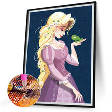 Load image into Gallery viewer, Princess Rapunzel 30*40CM(Canvas) Full Round Drill Diamond Painting
