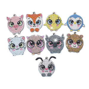 DIY Crystal Drink Coasters Ornament Cup Coasters for Adults Kids (AA1511)