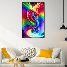Load image into Gallery viewer, Colorful Dragon 50*80CM(Canvas) Full Round Drill Diamond Painting
