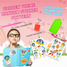 Load image into Gallery viewer, 18PCS DIY Diamond Mosaic Stickers Kits for Kids Beginner Toy Kit (Outer Space)
