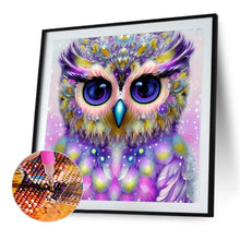 Load image into Gallery viewer, Owl 40*40CM(Canvas) Full Round Drill Diamond Painting
