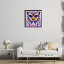 Load image into Gallery viewer, Owl 40*40CM(Canvas) Full Round Drill Diamond Painting
