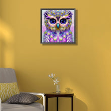 Load image into Gallery viewer, Owl 40*40CM(Canvas) Full Round Drill Diamond Painting

