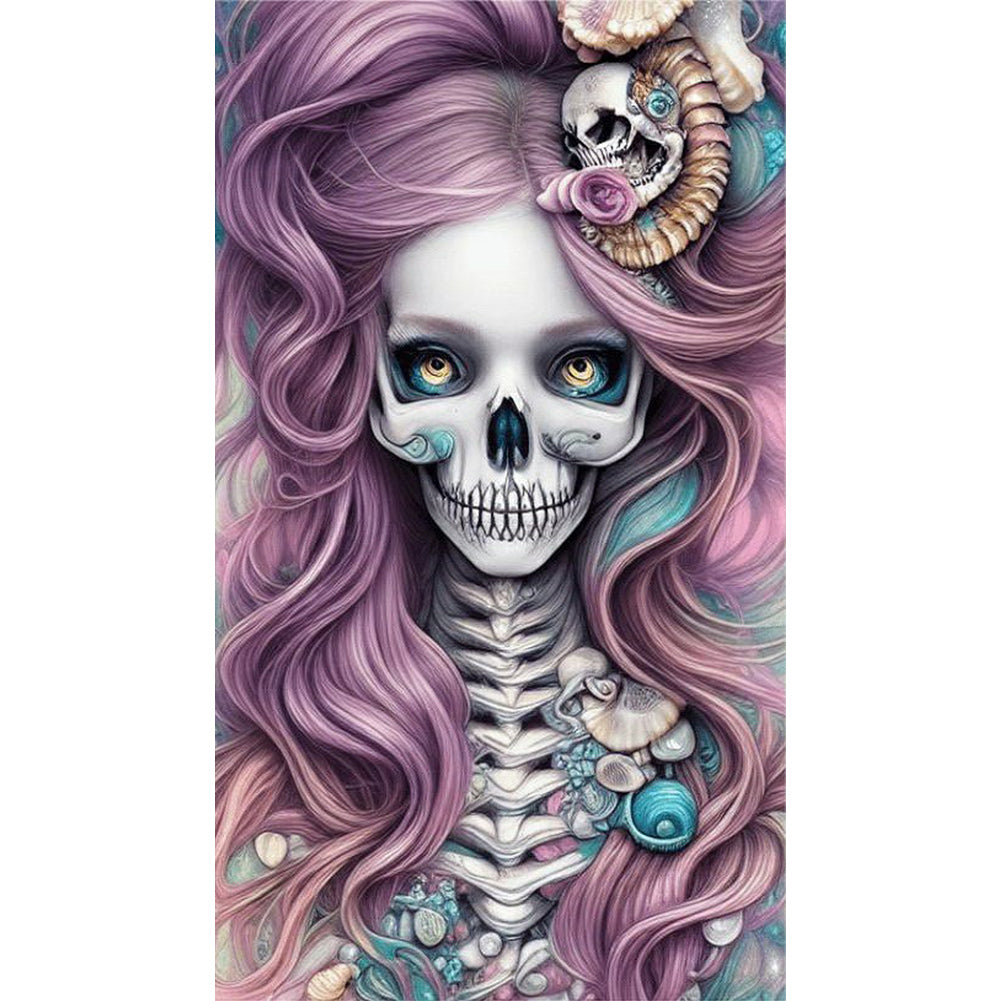 Skeleton 40*70CM(Canvas) Full Round Drill Diamond Painting