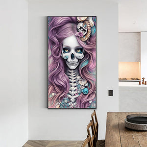 Skeleton 40*70CM(Canvas) Full Round Drill Diamond Painting
