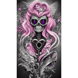 Skeleton 40*70CM(Canvas) Full Round Drill Diamond Painting