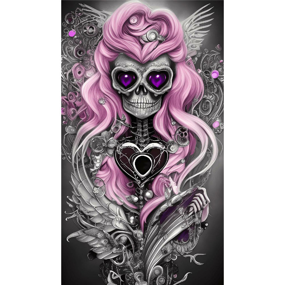Skeleton 40*70CM(Canvas) Full Round Drill Diamond Painting