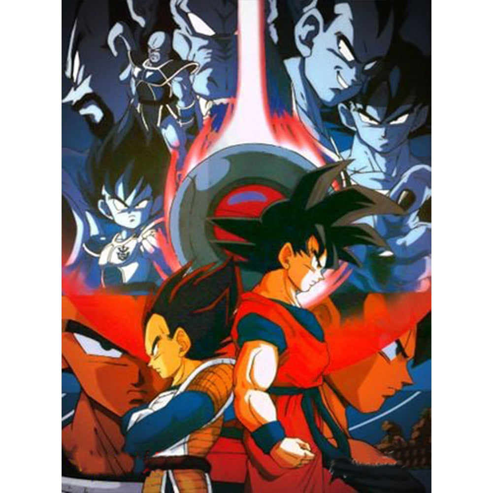 Dragon Ball 30*40CM(Canvas) Full Round Drill Diamond Painting