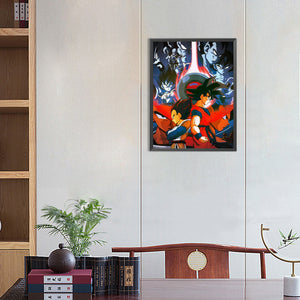 Dragon Ball 30*40CM(Canvas) Full Round Drill Diamond Painting