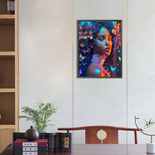 Load image into Gallery viewer, Woman 30*40CM(Canvas) Full Round Drill Diamond Painting
