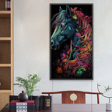 Load image into Gallery viewer, Colorful Horses 40*70CM(Canvas) Full Round Drill Diamond Painting
