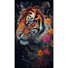 Load image into Gallery viewer, Colorful Tigers 40*70CM(Canvas) Full Round Drill Diamond Painting
