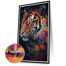 Load image into Gallery viewer, Colorful Tigers 40*70CM(Canvas) Full Round Drill Diamond Painting

