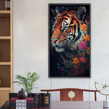 Load image into Gallery viewer, Colorful Tigers 40*70CM(Canvas) Full Round Drill Diamond Painting
