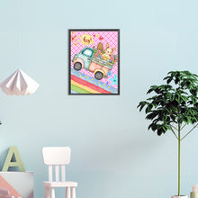 Load image into Gallery viewer, Toy Rabbit 30*40CM(Canvas) Full Round Drill Diamond Painting
