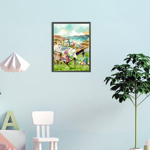 Parrot 30*40CM(Canvas) Full Round Drill Diamond Painting