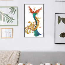 Load image into Gallery viewer, Joy Sunday - Phoenix - 40*58CM 14CT 2 Stamped Cross Stitch
