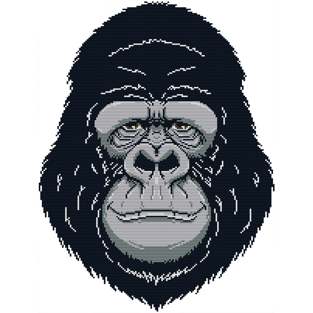 Joy Sunday - King Kong - 35*47CM 14CT 2 Stamped Cross Stitch