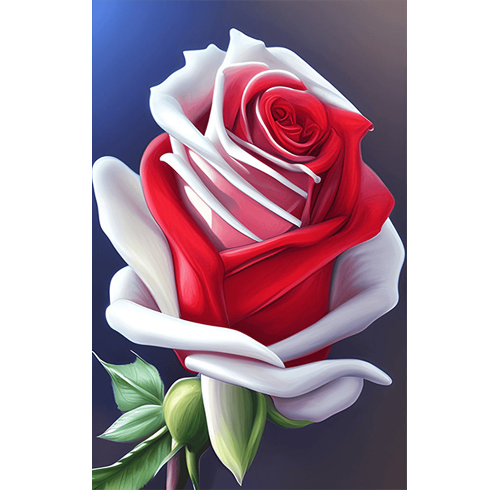 Rose 30*45CM(Canvas) Full Round Drill Diamond Painting